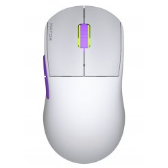 Миша HATOR Quasar 2 Ultra 4K Wireless (HTM571WL) White/Lilac