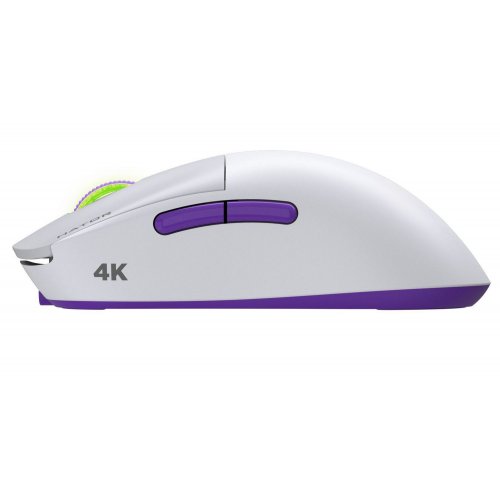 Фото Мышка HATOR Quasar 2 Ultra 4K Wireless (HTM571WL) White/Lilac