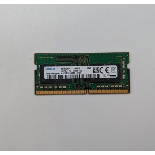 Озп Samsung SODIMM DDR4 8GB 3200Mhz (M471A1G44AB0-CWE) OEM (Відновлено продавцем, 675779) купити з перевіркою сумісності: огляд, характеристики, ціна у Києві, Львові, Вінниці, Хмельницькому, Івано-Франківську, Україні | інтернет-магазин TELEMART.UA фото