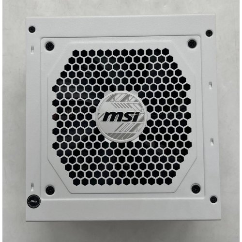 Купить Блок питания MSI MAG 850W PCIE5 (A850GL WHITE) White (Восстановлено продавцом, 675780) с проверкой совместимости: обзор, характеристики, цена в Киеве, Днепре, Одессе, Харькове, Украине | интернет-магазин TELEMART.UA фото