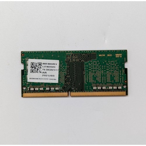 Купить Озу Samsung SODIMM DDR4 8GB 3200Mhz (M471A1G44AB0-CWE) OEM (Восстановлено продавцом, 675783) с проверкой совместимости: обзор, характеристики, цена в Киеве, Днепре, Одессе, Харькове, Украине | интернет-магазин TELEMART.UA фото