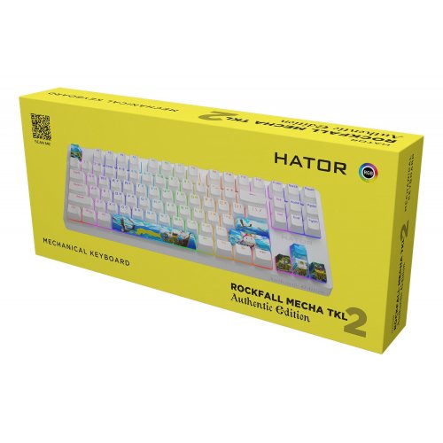 Купити Уцінка клавіатура HATOR Rockfall 2 Mecha TKL Authentic Edition (HTK-532) Fighting Cats (Вітринний зразок, 675788) - ціна в Києві, Львові, Вінниці, Хмельницькому, Франківську, Україні | інтернет-магазин TELEMART.UA фото