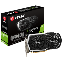 Відеокарта MSI GeForce GTX 1660 Ti ARMOR OC 6144MB (GTX 1660 TI ARMOR 6G OC) (Відновлено продавцем, 675831)