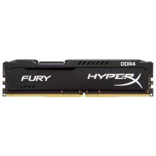 Купить Озу Kingston DDR4 4GB 2666Hz HyperX FURY Black (HX426C15FB/4) (Восстановлено продавцом, 675835) с проверкой совместимости: обзор, характеристики, цена в Киеве, Днепре, Одессе, Харькове, Украине | интернет-магазин TELEMART.UA фото