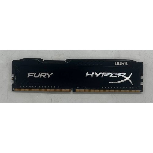 Озп Kingston DDR4 4GB 2666Hz HyperX FURY Black (HX426C15FB/4) (Відновлено продавцем, 675836) купити з перевіркою сумісності: огляд, характеристики, ціна у Києві, Львові, Вінниці, Хмельницькому, Івано-Франківську, Україні | інтернет-магазин TELEMART.UA фото