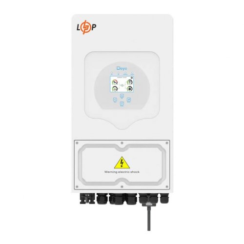 Купить Гибридный солнечный инвертор Deye 48V 5000W (SUN-5K-SG01LP1-EU) - цена в Харькове, Киеве, Днепре, Одессе
в интернет-магазине Telemart фото