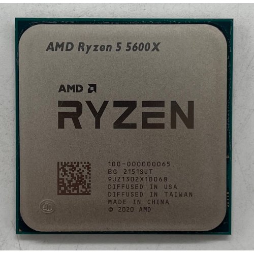 Купить Процессор AMD Ryzen 5 5600X 3.7(4.6)GHz 32MB sAM4 Tray (100-000000065) (Восстановлено продавцом, 676679) с проверкой совместимости: обзор, характеристики, цена в Киеве, Днепре, Одессе, Харькове, Украине | интернет-магазин TELEMART.UA фото