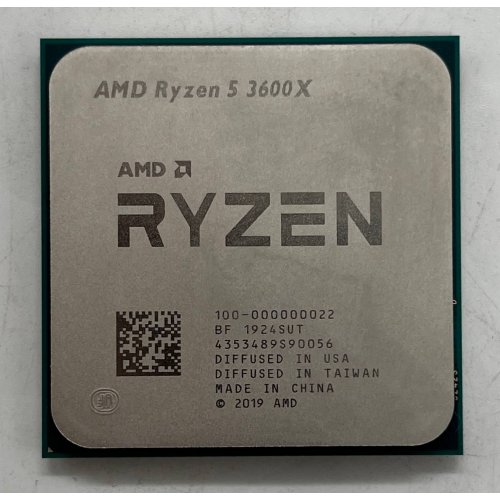 Купить Процессор AMD Ryzen 5 3600X 3.8(4.4)GHz 32MB sAM4 Tray (100-000000022) (Восстановлено продавцом, 676686) с проверкой совместимости: обзор, характеристики, цена в Киеве, Днепре, Одессе, Харькове, Украине | интернет-магазин TELEMART.UA фото