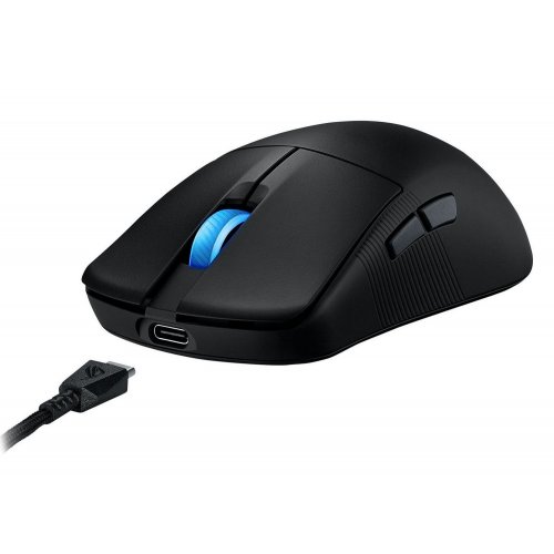 Купить Мышка Asus ROG Harpe Ace Mini Wireless (90MP03Z0-BMUA00) Black - цена в Харькове, Киеве, Днепре, Одессе
в интернет-магазине Telemart фото