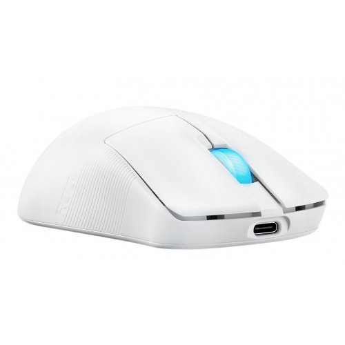 Купити Миша Asus ROG Harpe Ace Mini Wireless (90MP03Z0-BMUA10) White - ціна в Києві, Львові, Вінниці, Хмельницькому, Франківську, Україні | інтернет-магазин TELEMART.UA фото