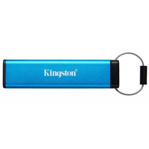 Купить Накопитель Kingston IronKey Keypad 200 16GB USB 3.2 Type-C (IKKP200C/16GB) Blue - цена в Харькове, Киеве, Днепре, Одессе
в интернет-магазине Telemart фото