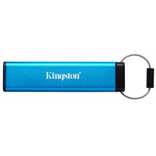 Купить Накопитель Kingston IronKey Keypad 200 256GB USB 3.2 Type-C (IKKP200C/256GB) Blue - цена в Харькове, Киеве, Днепре, Одессе
в интернет-магазине Telemart фото