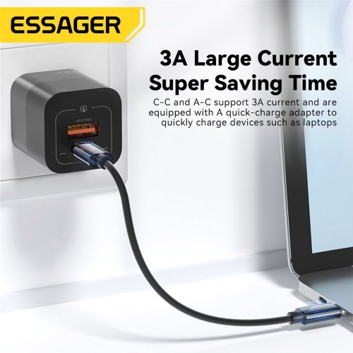 Купити Комплект адаптерів Essager Multifunctional Data Cable Storage Box 0.28m (ECJHZ-JH01-P) Black - ціна в Києві, Львові, Вінниці, Хмельницькому, Франківську, Україні | інтернет-магазин TELEMART.UA фото