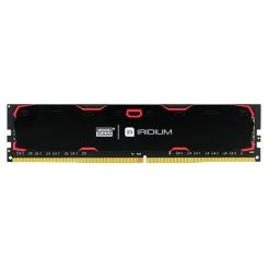 Озу GoodRAM DDR4 8GB 2400Mhz IRDM Black (IR-2400D464L15S/8G) (Восстановлено продавцом, 676780)