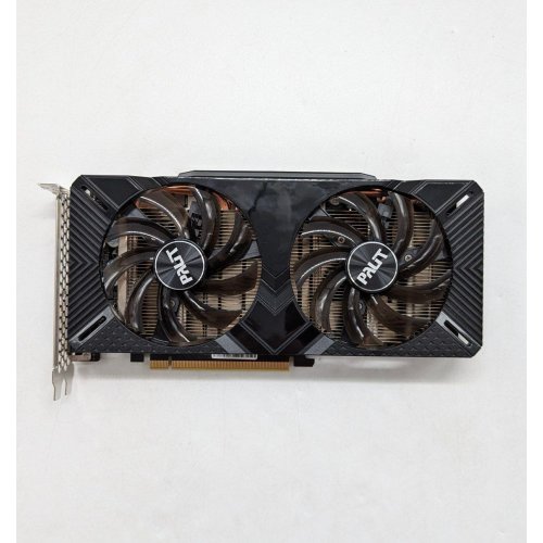 Відеокарта Palit GeForce GTX 1660 SUPER GamingPro Dual OC 6144MB (NE6166SS18J9-1160A) (Відновлено продавцем, 676791) купити з перевіркою сумісності: огляд, характеристики, ціна у Києві, Львові, Вінниці, Хмельницькому, Івано-Франківську, Україні | інтернет-магазин TELEMART.UA фото