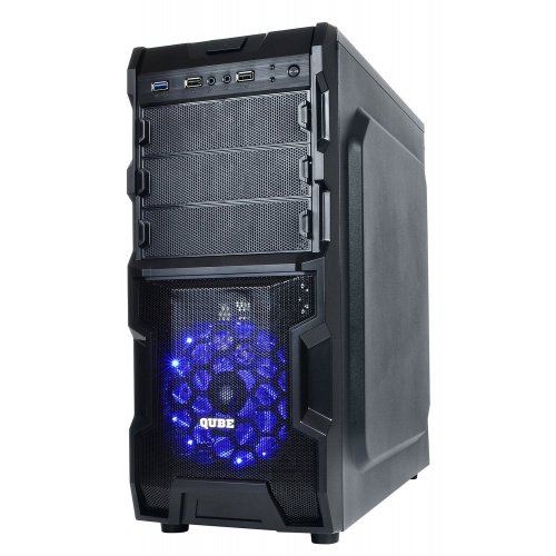 Купить Корпус QUBE QB932A без БП (QB932A_MBNU3) Black (Восстановлено продавцом, 676793) с проверкой совместимости: обзор, характеристики, цена в Киеве, Днепре, Одессе, Харькове, Украине | интернет-магазин TELEMART.UA фото