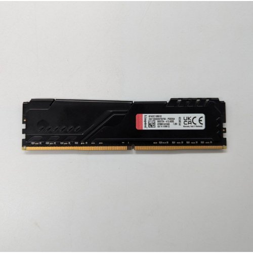 Купить Озу Kingston DDR4 32GB 3200Mhz FURY Beast Black (KF432C16BB/32) (Восстановлено продавцом, 676832) с проверкой совместимости: обзор, характеристики, цена в Киеве, Днепре, Одессе, Харькове, Украине | интернет-магазин TELEMART.UA фото