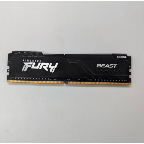 Озп Kingston DDR4 32GB 3200Mhz FURY Beast Black (KF432C16BB/32) (Відновлено продавцем, 676832) купити з перевіркою сумісності: огляд, характеристики, ціна у Києві, Львові, Вінниці, Хмельницькому, Івано-Франківську, Україні | інтернет-магазин TELEMART.UA фото