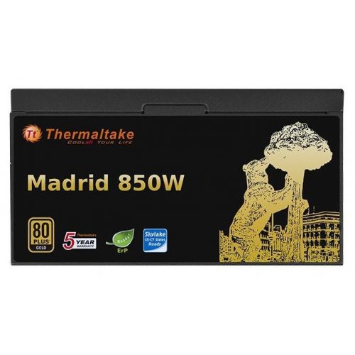 Продать Блок питания Thermaltake Madrid Gold 850W (W0495RE) по Trade-In интернет-магазине Телемарт - Киев, Днепр, Украина фото