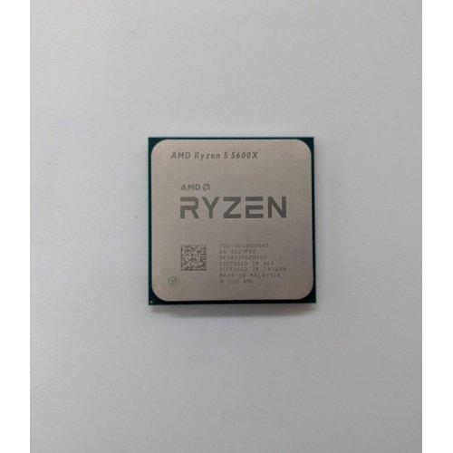 Купить Процессор AMD Ryzen 5 5600X 3.7(4.6)GHz 32MB sAM4 Tray (100-000000065) (Восстановлено продавцом, 677036) с проверкой совместимости: обзор, характеристики, цена в Киеве, Днепре, Одессе, Харькове, Украине | интернет-магазин TELEMART.UA фото