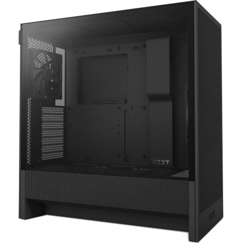 Корпус NZXT H5 Flow без БЖ (CC-H52FB-01) Black купити з перевіркою сумісності: огляд, характеристики, ціна у Києві, Львові, Вінниці, Хмельницькому, Івано-Франківську, Україні | інтернет-магазин TELEMART.UA фото