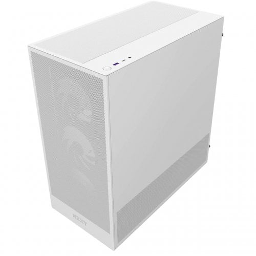 Купить Корпус NZXT H5 Flow RGB без БП (CC-H52FW-R1) White с проверкой совместимости: обзор, характеристики, цена в Киеве, Днепре, Одессе, Харькове, Украине | интернет-магазин TELEMART.UA фото