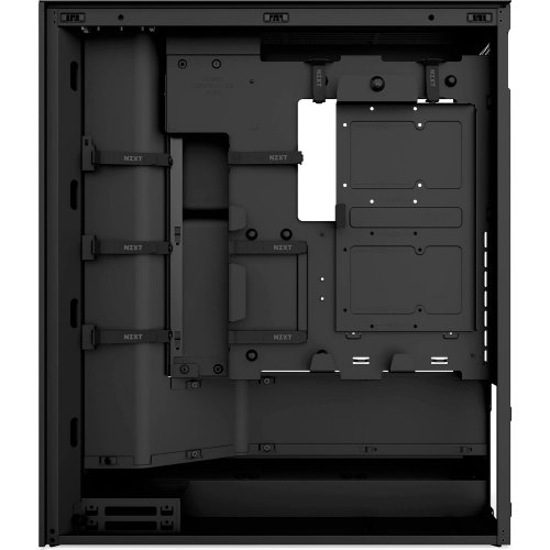 Корпус NZXT H7 Flow без БЖ (CM-H72FB-01) Black купити з перевіркою сумісності: огляд, характеристики, ціна у Києві, Львові, Вінниці, Хмельницькому, Івано-Франківську, Україні | інтернет-магазин TELEMART.UA фото