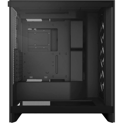 Корпус NZXT H7 Flow RGB без БЖ (CM-H72FB-R1) Black купити з перевіркою сумісності: огляд, характеристики, ціна у Києві, Львові, Вінниці, Хмельницькому, Івано-Франківську, Україні | інтернет-магазин TELEMART.UA фото