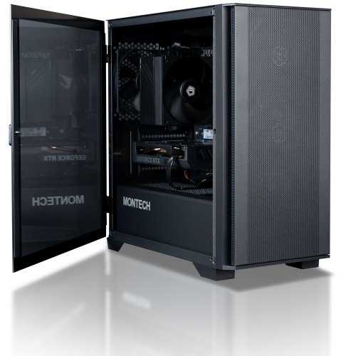 Купить Компьютер HEXO Gaming Optimal Pro (HGOP-5600N4060-16S1TBKDK) Black/Dark - цена в Харькове, Киеве, Днепре, Одессе
в интернет-магазине Telemart фото