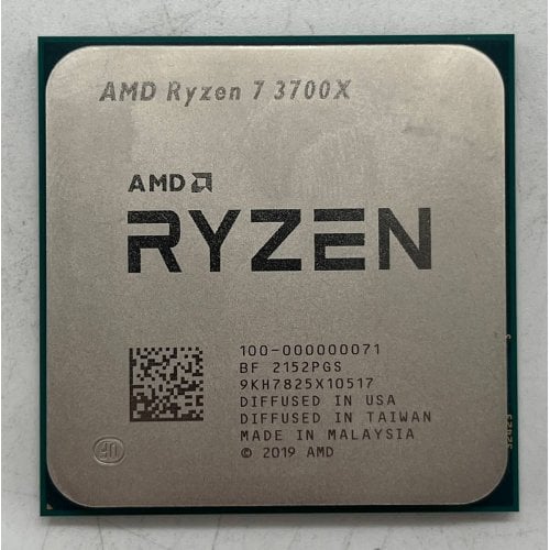 Процесор AMD Ryzen 7 3700X 3.6(4.4)GHz 32MB sAM4 Tray (100-000000071) (Відновлено продавцем, 677141) купити з перевіркою сумісності: огляд, характеристики, ціна у Києві, Львові, Вінниці, Хмельницькому, Івано-Франківську, Україні | інтернет-магазин TELEMART.UA фото