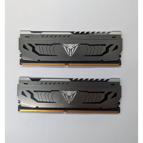 Озп Patriot DDR4 16GB (2x8GB) 3200Mhz Viper Steel (PVS416G320C6K) (Відновлено продавцем, 677191) купити з перевіркою сумісності: огляд, характеристики, ціна у Києві, Львові, Вінниці, Хмельницькому, Івано-Франківську, Україні | інтернет-магазин TELEMART.UA фото