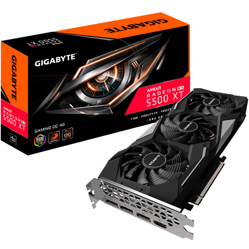 Відеокарта Gigabyte Radeon RX 5500 XT Gaming OC 4096MB (GV-R55XTGAMING OC-4GD) (Відновлено продавцем, 677192) купити з перевіркою сумісності: огляд, характеристики, ціна у Києві, Львові, Вінниці, Хмельницькому, Івано-Франківську, Україні | інтернет-магазин TELEMART.UA фото