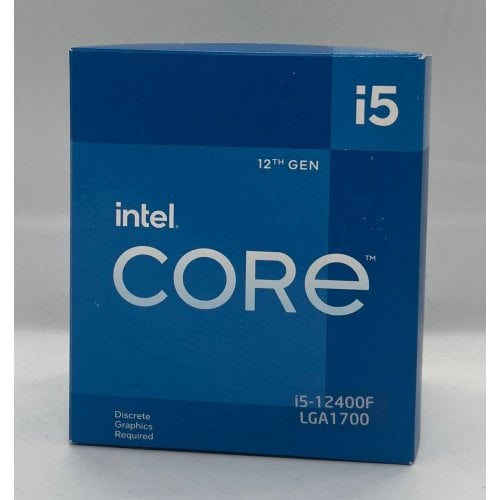 Процесор Intel Core i5-12400F 2.5(4.4)GHz 18MB s1700 Box (BX8071512400F) (Відновлено продавцем, 677199) купити з перевіркою сумісності: огляд, характеристики, ціна у Києві, Львові, Вінниці, Хмельницькому, Івано-Франківську, Україні | інтернет-магазин TELEMART.UA фото