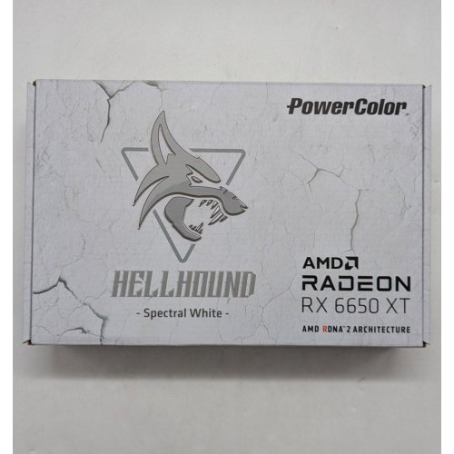 Відеокарта PowerColor Radeon RX 6650 XT Hellhound Spectral White 8192MB (AXRX 6650XT 8GBD6-3DHLV2/OC) (Відновлено продавцем, 677205) купити з перевіркою сумісності: огляд, характеристики, ціна у Києві, Львові, Вінниці, Хмельницькому, Івано-Франківську, Україні | інтернет-магазин TELEMART.UA фото