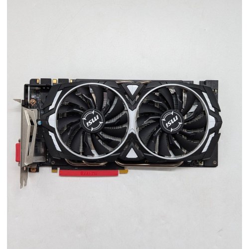 Відеокарта MSI GeForce GTX 1070 ARMOR OC 8192MB (GTX 1070 ARMOR 8G OC) (Відновлено продавцем, 677209) купити з перевіркою сумісності: огляд, характеристики, ціна у Києві, Львові, Вінниці, Хмельницькому, Івано-Франківську, Україні | інтернет-магазин TELEMART.UA фото