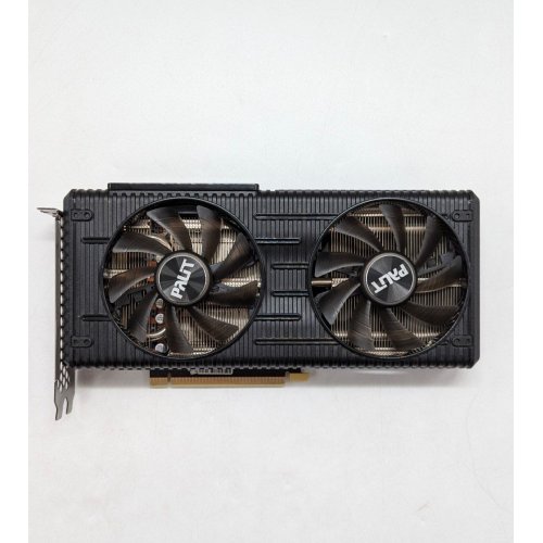 Купить Видеокарта Palit GeForce RTX 3060 Ti Dual V1 OC 8192MB (NE6306TS19P2-190AD) LHR (Восстановлено продавцом, 677227) с проверкой совместимости: обзор, характеристики, цена в Киеве, Днепре, Одессе, Харькове, Украине | интернет-магазин TELEMART.UA фото