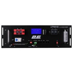 Акумуляторна батарея 2E LFP48100 51.2V 100Ah 5.12 kWh 19″ LCD 16S (2E-LFP48100-LCD)