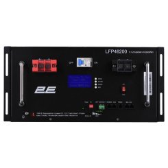 Аккумуляторная батарея 2E LFP48200 51.2V 200Ah 10.24 kWh 19″ LCD 16S (2E-LFP48200-LCD)