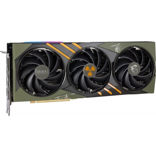 Відеокарта MSI GeForce RTX 4070 Ti SUPER GAMING SLIM Stalker 2 Edition 16384MB (RTX 4070 Ti SUPER 16G GAMING SLIM STALKER 2 EDITION) купити з перевіркою сумісності: огляд, характеристики, ціна у Києві, Львові, Вінниці, Хмельницькому, Івано-Франківську, Україні | інтернет-магазин TELEMART.UA фото