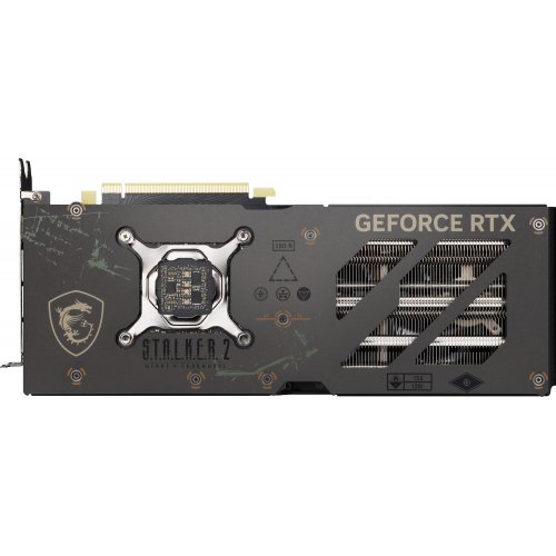 Відеокарта MSI GeForce RTX 4070 Ti SUPER GAMING SLIM Stalker 2 Edition 16384MB (RTX 4070 Ti SUPER 16G GAMING SLIM STALKER 2 EDITION) купити з перевіркою сумісності: огляд, характеристики, ціна у Києві, Львові, Вінниці, Хмельницькому, Івано-Франківську, Україні | інтернет-магазин TELEMART.UA фото