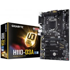 Материнська плата Gigabyte GA-H110-D3A (s1151, Intel H110)