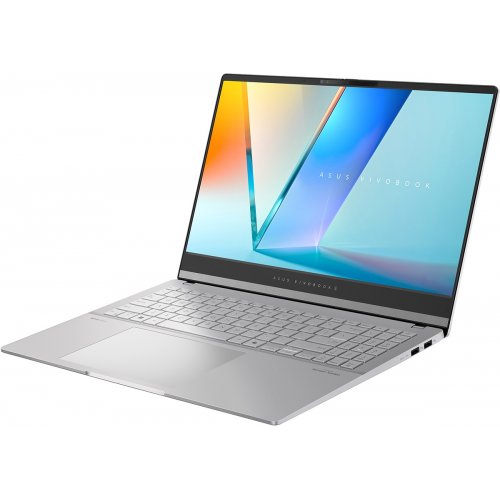 Купити Ноутбук Asus Vivobook S 15 OLED M5506WA-MA018 (90NB14A3-M00100) Cool Silver - ціна в Києві, Львові, Вінниці, Хмельницькому, Франківську, Україні | інтернет-магазин TELEMART.UA фото