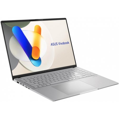 Купити Ноутбук Asus Vivobook S 16 OLED M5606NA-MX015 (90NB14C3-M000N0) Cool Silver - ціна в Києві, Львові, Вінниці, Хмельницькому, Франківську, Україні | інтернет-магазин TELEMART.UA фото