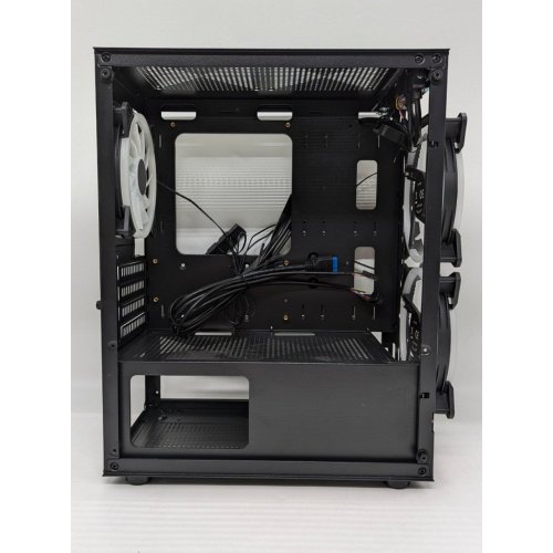 Корпус Aerocool Trinity Mini FRGB Tempered Glass без БЖ (ACCS-PV32033.11) Black (Відновлено продавцем, 677713) купити з перевіркою сумісності: огляд, характеристики, ціна у Києві, Львові, Вінниці, Хмельницькому, Івано-Франківську, Україні | інтернет-магазин TELEMART.UA фото