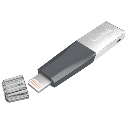 Купить Накопитель SanDisk iXpand Mini 128GB USB 3.0/Lightning (SDIX40N-128G-GN6NE) - цена в Харькове, Киеве, Днепре, Одессе
в интернет-магазине Telemart фото