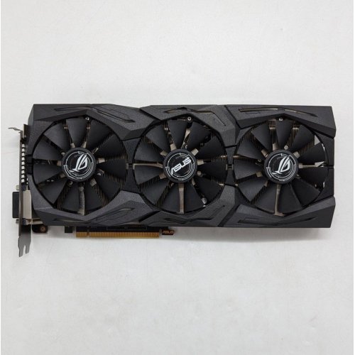 Купить Видеокарта Asus ROG GeForce GTX 1060 STRIX OC 6144MB (STRIX-GTX1060-O6G-GAMING) (Восстановлено продавцом, 677758) с проверкой совместимости: обзор, характеристики, цена в Киеве, Днепре, Одессе, Харькове, Украине | интернет-магазин TELEMART.UA фото