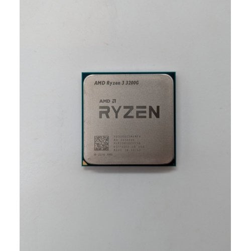 Купить Процессор AMD Ryzen 3 3200G 3.6(4)GHz 4MB sAM4 Tray (YD3200C5M4MFH) (Восстановлено продавцом, 677759) с проверкой совместимости: обзор, характеристики, цена в Киеве, Днепре, Одессе, Харькове, Украине | интернет-магазин TELEMART.UA фото