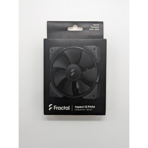 Купить Кулер для корпуса Fractal Design Aspect 12 PWM (FD-F-AS1-1203) Black (Восстановлено продавцом, 677767) с проверкой совместимости: обзор, характеристики, цена в Киеве, Днепре, Одессе, Харькове, Украине | интернет-магазин TELEMART.UA фото