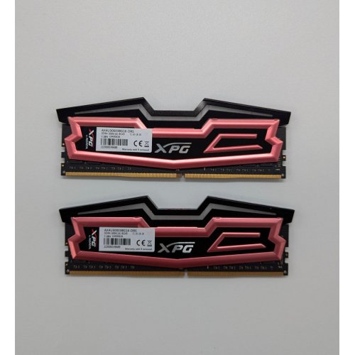 Купить Озу ADATA DDR4 16GB (2x8GB) 3000Mhz XPG SPECTRIX RGB (AX4U300038G16-DRS) (Восстановлено продавцом, 677775) с проверкой совместимости: обзор, характеристики, цена в Киеве, Днепре, Одессе, Харькове, Украине | интернет-магазин TELEMART.UA фото