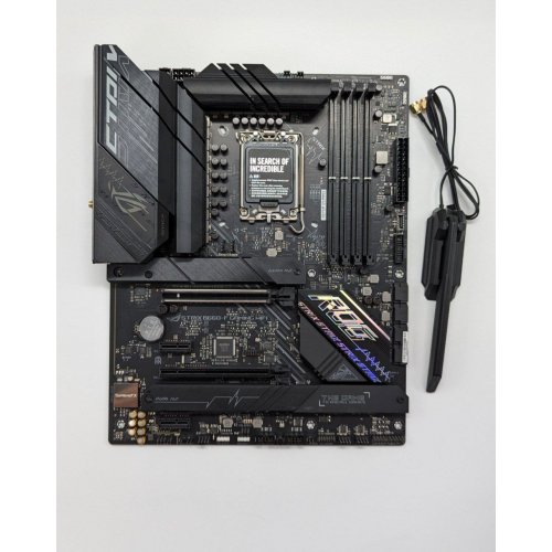 Купить Материнская плата Asus ROG STRIX B660-F GAMING (WI-FI) (s1700, Intel B660) (Восстановлено продавцом, 677793) с проверкой совместимости: обзор, характеристики, цена в Киеве, Днепре, Одессе, Харькове, Украине | интернет-магазин TELEMART.UA фото